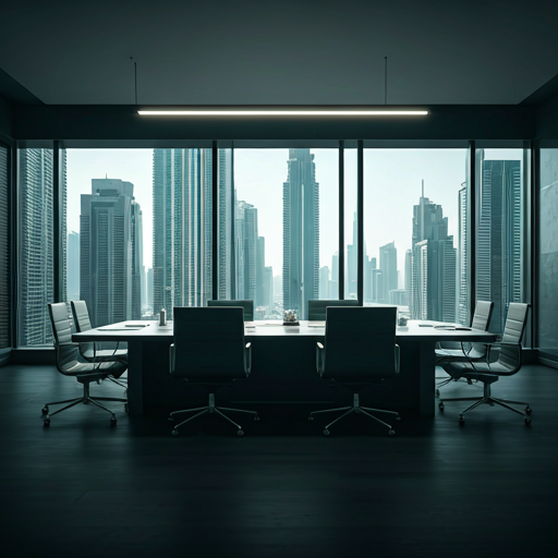 Dubai International Financial Centre boardroom